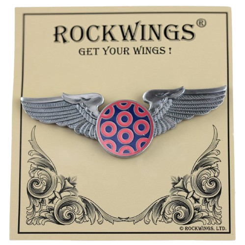 Large Fishman Donut Wings card