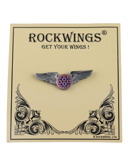 Small Fishman Donut Wings card